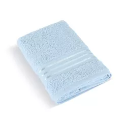 Bellatex Frotte ręcznik kąpielowy kolekcja Linie jasnoniebieski, 70 x 140 cm