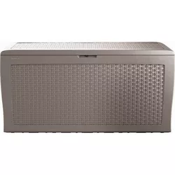 Keter Skrzynia ogrodowa do przechowywania Samoa Rattan cappuccino, 270 l, 117 x 57 x 45 cm