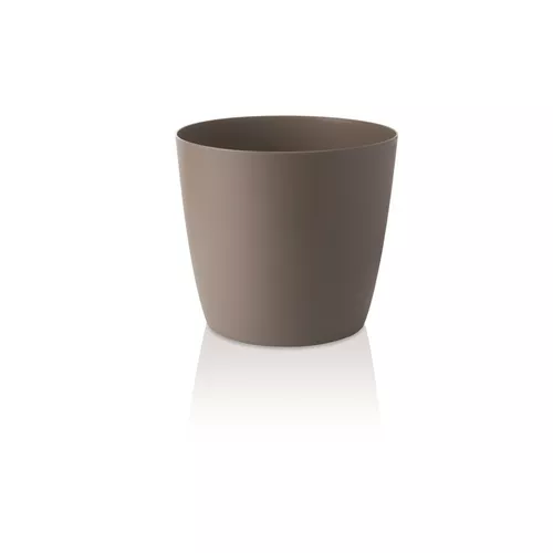 Gardenico Doniczka Ella Twist 'n' Roll taupe, 35 cm