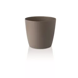 Gardenico Doniczka Ella Twist 'n' Roll taupe, 35 cm