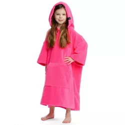 Towee Surf ponczo MONO Bubblegum pink, 60 x 80 cm, 60 x 80 cm